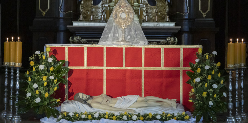 Grób Pański w kościele NSPJ. Fot. Jacek Nowacki