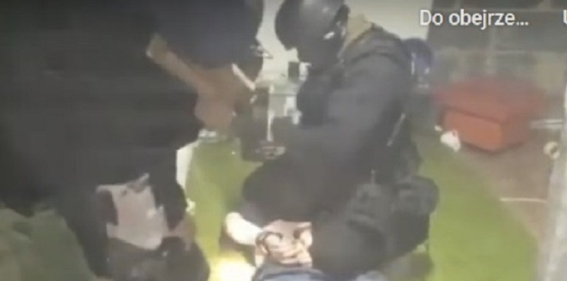Zrzut z filmu Policji