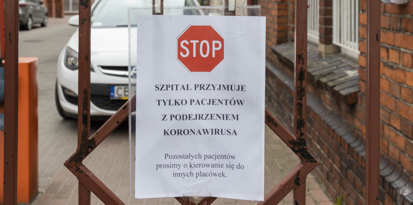 Szpital zakaźny w Bydgoszczy. Fot. Jacek Nowacki