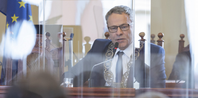 Sesja absolutoryjna 2020. Fot. Jacek Nowacki