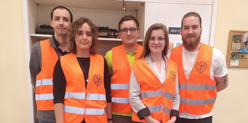 Zespół bydgoskich inżynierów z UTP - Droniada 2020