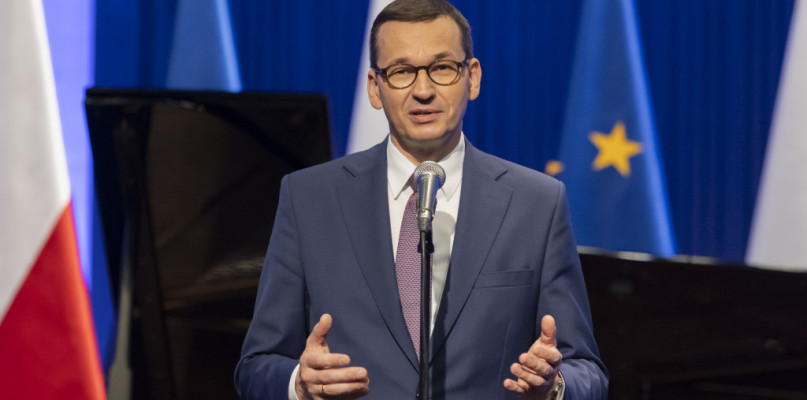 Premier Mateusz Morawiecki. Fot. Jacek Nowacki