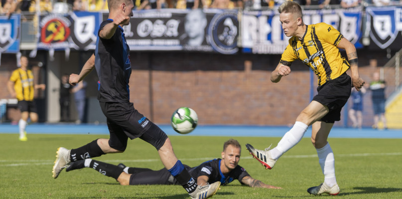 Zawisza Bydgoszcz - Sparta Brodnica 3:2. Fot. Jacek Nowacki