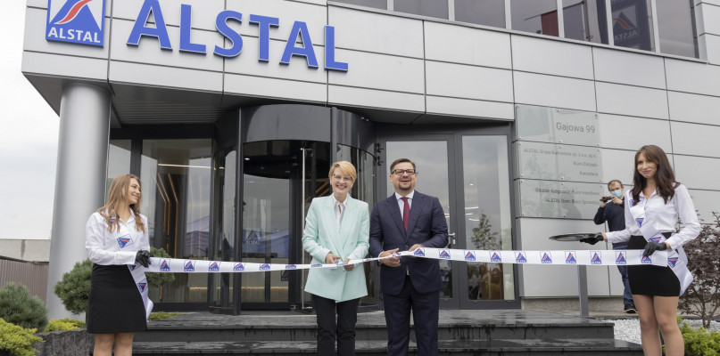 Otwarcia nowego biura firmy ALSTAL Grupa Budowlana. Fot. Jacek Nowacki