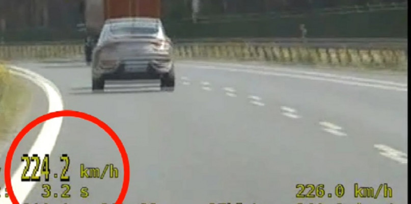 Zdjęcie z filmu policji