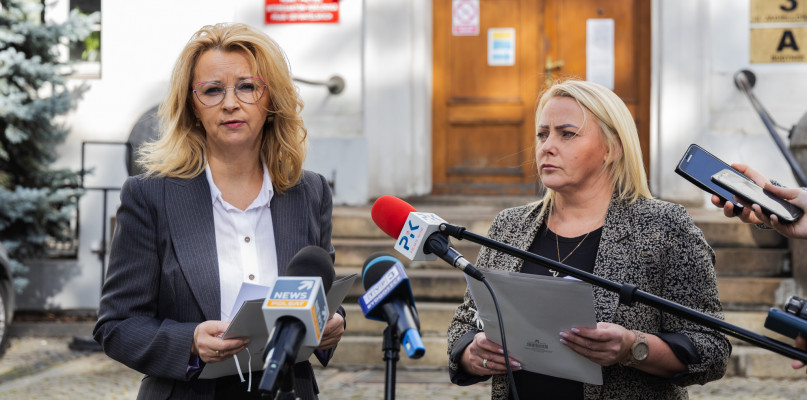 Iwona Kozłowska i Iwona Hartwich. Fot. Jacek Nowacki