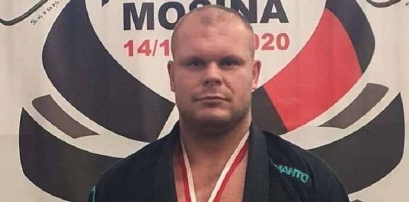 Mistrz Polski w brazylijskim jiu-jitsu Łukasz Budzewicz