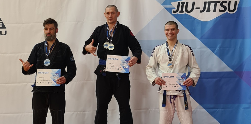 Ernest Pujszo z brązowym medalem Pucharu Polski - Winter Open - w brazylijskim jiu-jitsu