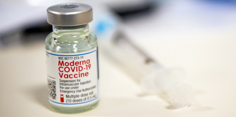 Moderna COVID-19 vaccine. Autor: SC National Guard /z:Wikipedia/