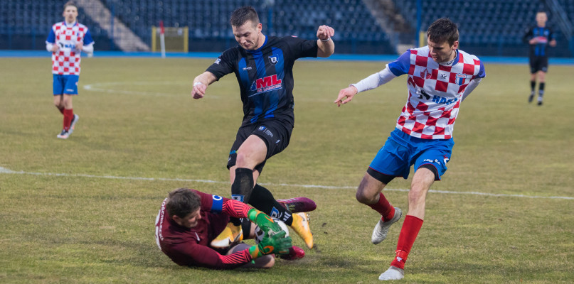 Zawisza Bydgoszcz - Orlęta Aleksandrów Kujawski 2:1 - 13.03.2021. Fot. Jacek Nowacki