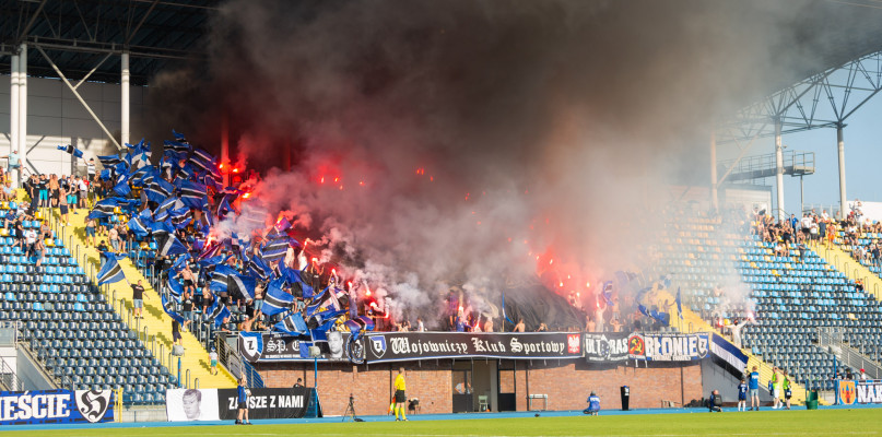 Zawisza Bydgoszcz - Pogoń Mogilno 2:2 - 19.06.2021. Fot. Jacek Nowacki