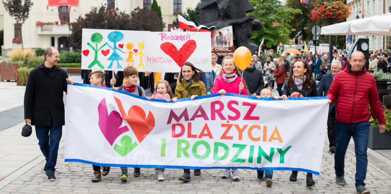 Marsz dla Życia i Rodziny w Bydgoszczy. Fot. Jacek Nowacki