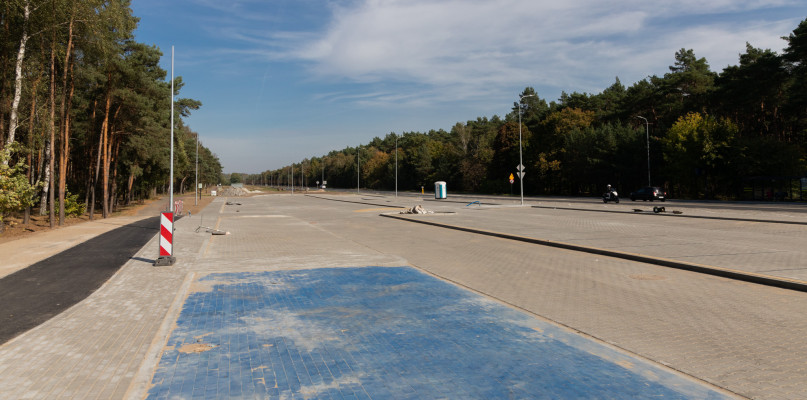 Parking P&amp;R przy pętli Las Gdański w Myślęcinku. Fot. Jacek Nowacki