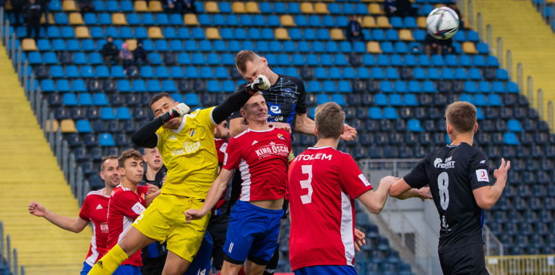 Zawisza Bydgoszcz - Stolem Gniewino 2:0 - 16.10.2021. Fot. Jacek Nowacki