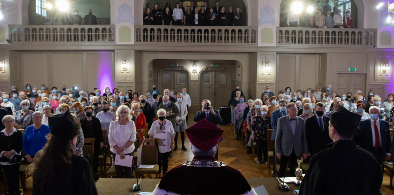 Inauguracja roku akademickiego Kazimierzowskiego Uniwersytetu Trzeciego Wieku. Fot. Jacek Nowacki