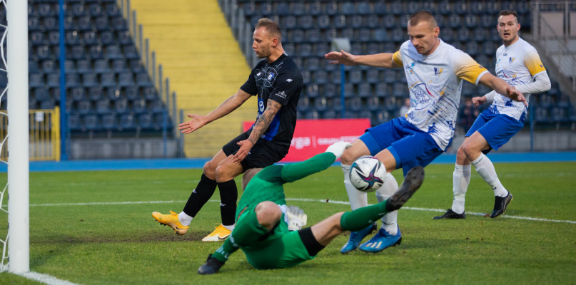 Zawisza Bydgoszcz - Kluczevia Stargard 0:1 - 30.10.2021. Fot. Jacek Nowacki